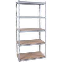 Rayonnage robuste, Acier, Sans boulons, Capacit&eacute; 1200 lb, 36" la x 72" h x 18" p OCP Construction Supplies