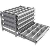 Cabinet d'entreposage &agrave; tiroirs int&eacute;gr&eacute; Interlok OCP Construction Supplies