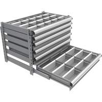 Cabinet d'entreposage &agrave; tiroirs int&eacute;gr&eacute; Interlok OCP Construction Supplies