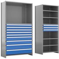 Cabinet d'entreposage &agrave; tiroirs int&eacute;gr&eacute; Interlok OCP Construction Supplies
