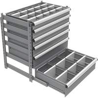 Cabinet d'entreposage &agrave; tiroirs int&eacute;gr&eacute; Interlok OCP Construction Supplies