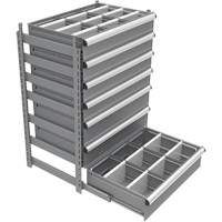 Cabinet d'entreposage &agrave; tiroirs int&eacute;gr&eacute; Interlok OCP Construction Supplies