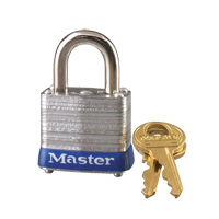 Cadenas &agrave; goupilles, Cl&eacute;s identiques, Acier lamin&eacute;, Largeur de 1-9/16" OCP Construction Supplies