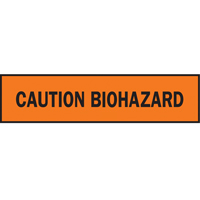 Barricade Tape, English, 3" W x 1000' L, 3.5 mils, Black on Orange OCP Construction Supplies