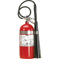 Aluminum Cylinder Carbon Dioxide (CO2) Fire Extinguishers, BC, 10 lbs. Capacity OCP Construction Supplies