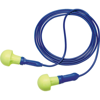 E-A-R Push-ins Metal Detectable Earplugs, Corded, One-Size, Bulk - Polybag, NRR 28 dB NRR dB OCP Construction Supplies