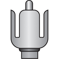 Tiges de s&eacute;curit&eacute; pour support porte-drapeau, usage intensif - accessoires & pi&egrave;ces de rechange OCP Construction Supplies