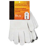 Gants tricot&eacute;s &agrave; pois, Poly/coton, Un c&ocirc;t&eacute;, Calibre 7, Moyen OCP Construction Supplies