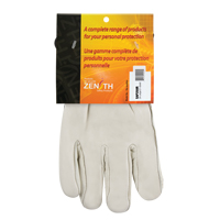 Gants de conducteur doubl&eacute;s pour l'hiver d'usage standard, 2T-Grand, Paume en Cuir fleur de vache, Molleton OCP Construction Supplies