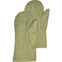 Carbo-King Heat Protective Mitts, Aramid, Large, Protects Up To 2100° F (1149° C) OCP Construction Supplies