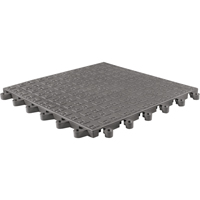 Tapis ErgoDeck Soft No 566, PVC, 1-1/2' la c, 1-1/2' lo, 7/8" &eacute;paisseur, Charbon OCP Construction Supplies