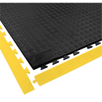 Tapis Rejuvenator Connect No 502, Polyur&eacute;thane, 3' la c, 3' lo, 5/8" &eacute;paisseur, Noir OCP Construction Supplies