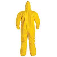 Hooded Coveralls, Tychem&reg; 2000, 2X-Large, Yellow OCP Construction Supplies