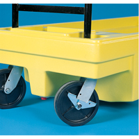 Poly-Spillcart Cart, 66.5" L x 29" W x 43.9" H, 57 US gal. Spill Cap. OCP Construction Supplies