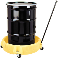 Spill Scooter, 35" dia. x 9" H, 11 US gal. Spill Cap. OCP Construction Supplies