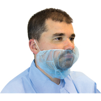 Disposable Beard Covers, Polypropylene, Blue OCP Construction Supplies
