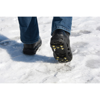 Semelle antid&eacute;rapante robuste pour la glace, Acier, Traction Crampon, Moyen OCP Construction Supplies