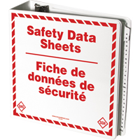 Reliures pour fiches de donn&eacute;es de s&eacute;curit&eacute; OCP Construction Supplies