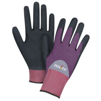 Gants enduits de premi&egrave;re qualit&eacute; ZX-2, 10/T-Grand, R&ecirc;vetement Nitrile/Mousse de nitrile, Calibre 18, Enveloppe en Nylon OCP Construction Supplies