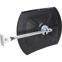 Roundtangular Convex Mirror with Telescopic Arm, 12" H x 18" W, Indoor/Outdoor OCP Construction Supplies