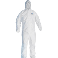 Combinaison Kleenguard A45 contre les liquides, les particules de pr&eacute;paration des surfaces et la peinture, Petit, Blanc, Micropore OCP Construction Supplies