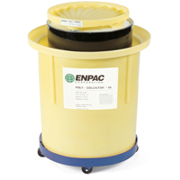 Poly-Collector 66 with Steel Drum, 32.5" dia. x 42" H, 70 US gal. Spill Cap. OCP Construction Supplies