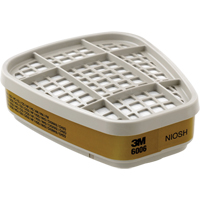 6000 Series Respirator Cartridges, Gas/Vapour Cartridge, Multi-Gas/Vapour OCP Construction Supplies