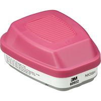 6000 Series Respirator Cartridges, Gas/Vapour Cartridge, Acid Gas/P100 OCP Construction Supplies