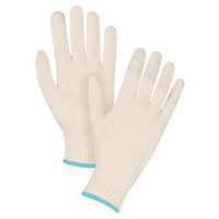 Standard-Duty String Knit Gloves, Poly/Cotton, 7 Gauge, X-Large OCP Construction Supplies