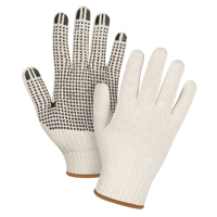 Gants tricot&eacute;s de poids lourd, Poly/coton, Un c&ocirc;t&eacute;, Calibre 7, Grand OCP Construction Supplies