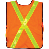 Veste de s&eacute;curit&eacute; d'usage standard, Orange haute visibilit&eacute;, Moyen, Polyester OCP Construction Supplies