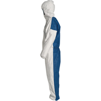 Combinaisons avec capuchon, 4T-Grand, Bleu/Blanc, Tyvek 400 D OCP Construction Supplies