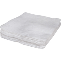 Feuilles absorbantes souffl&eacute;es de premi&egrave;re qualit&eacute;, Huile seulement, 30" x 30", 50 gal. d'absorption OCP Construction Supplies