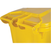 Yellow Mobile Container, Polyurethane, 63 Gallons/63 US gal. OCP Construction Supplies