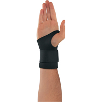 Proflex&reg; 670 Ambidextrous Single Strap Wrist Support, Neoprene, Small OCP Construction Supplies