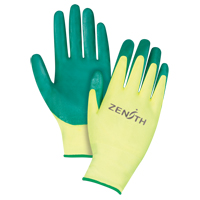 Gants de premi&egrave;re qualit&eacute; ZX-3, 8/Moyen, R&ecirc;vetement Nitrile, Calibre 15, Enveloppe en Nylon OCP Construction Supplies