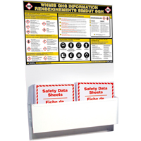 Postes d'information SGH, Anglais & français, Compris reliures OCP Construction Supplies