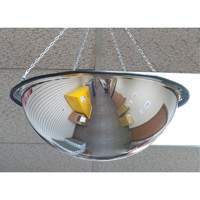 360° Dome Mirror, Full Dome, Open Top, 20" Diameter OCP Construction Supplies
