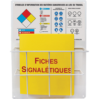 Panneaux de style panier pour mati&egrave;res dangereuses, Français, Compris reliures OCP Construction Supplies
