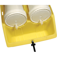 Mini-Racker Mobile Unit, 31" L x 29" W x 15.2" H, 10 US gal. Capacity OCP Construction Supplies