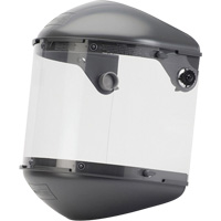 Syst&egrave;me de visi&egrave;re haute performance &agrave; double couronne 4" Fibre-Metal, Propionate, Suspension Rochet OCP Construction Supplies