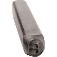 Individual Standard General Purpose Steel Hand Stamp Pieces, # 8, 3/32" OCP Construction Supplies