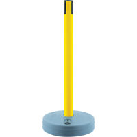 Outdoor TensaBarrier&reg; - Receiver Posts, 37" High, Yellow OCP Construction Supplies