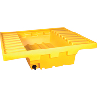 Ultra-Rack Sump&reg;, 51.5" L x 51.5" W x 12" H, 66 US gal. Capacity OCP Construction Supplies