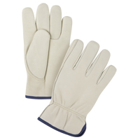 Gants de conducteur doubl&eacute;s pour l'hiver de premi&egrave;re qualit&eacute;, T-Grand, Paume en Cuir fleur de vache, Molleton OCP Construction Supplies