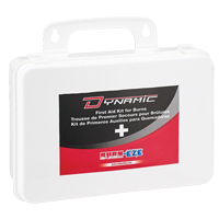 Dynamic Industrial Burn First Aid Kit, 16-unit Plastic Box, Class 2 OCP Construction Supplies