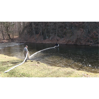 SpillBoa Bale, Oil Only, 25' L x 5" W, 28 gal. Absorbancy, 4 /Pack OCP Construction Supplies