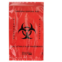 Dynamic Hazardous Waste Bags, Bio-Hazard, 9" L x 6" W, 2.0 mils OCP Construction Supplies
