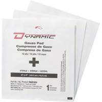 Gaze Dynamic, Tampon, 4" lo x 4" la, St&eacute;rile, Dispositif m&eacute;dical Classe 1 OCP Construction Supplies