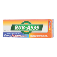 Rub A535 Heat Treatment, Cream, Analgesic OCP Construction Supplies